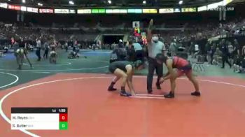 130 lbs Round Of 16 - Maryann Reyes, Central Washington Victory vs Skylee Butler, Swamp Monsters