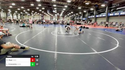 138 lbs Rr Rnd 2 - Cyler Baer, 1000 Islands vs Logan Hrenenko, Iron Horse Wrestling Club Blue