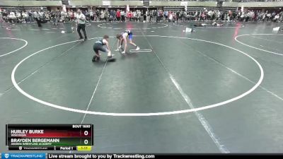 105 lbs Cons. Round 2 - Hurley Burke, Wisconsin vs Brayden Bergemann, Askren Wrestling Academy