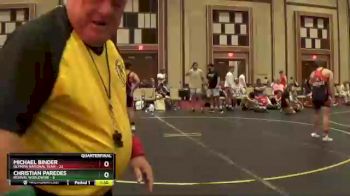 167 lbs Quarterfinals (8 Team) - Christian Paredes, Revival Worldwide vs Michael Binder, Olympia National Team