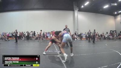 132 lbs Round 5 (6 Team) - Tristen Payne, Team 478 vs Justin Thomas, Full Circle Wrestling