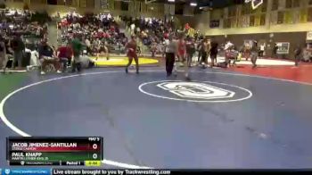 145 lbs Cons. Round 3 - Paul Knapp, Martin Luther King Jr vs Jacob Jimenez-Santillan, Steele Canyon