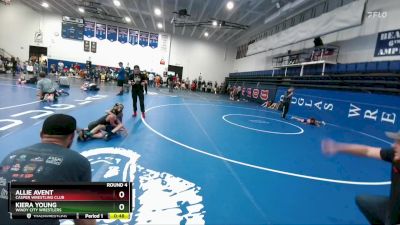 62 lbs Round 4 - Allie Avent, Casper Wrestling Club vs Kiera Young, Windy City Wrestlers