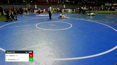 128 lbs Round Of 16 - Michael Todisco, Triumph Trained vs Eric Swanson, Seagull Wrestling Club