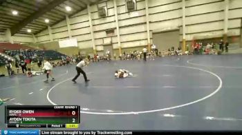 77 lbs Champ Round 1 (16 Team) - Ayden Tokita, Idaho 1 vs Ryder Owen, INWTC