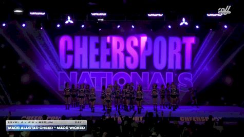 Mac's Allstar Cheer - Wicked [2026 L4 - U18 - Medium Day 1] 2026 CHEERSPORT National All Star Cheerleading Championship