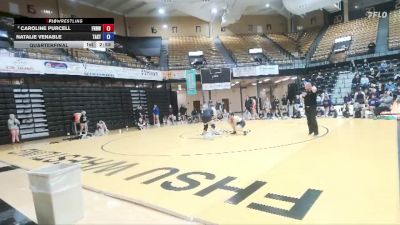 180 lbs Quarterfinal - Natalie Venable, Tarleton State vs Caroline Purcell, Fort Hays Tech Northwest