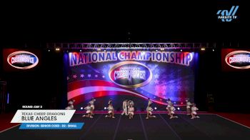 Texas Cheer Dragons - Blue Angles [2024 L3 Senior Coed - D2 - Small Day 2] 2024 Cheer Power Southern Nationals