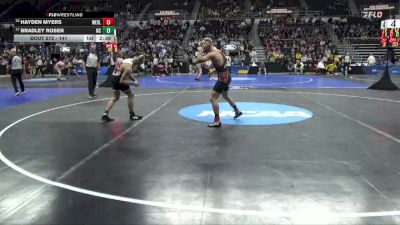 141 lbs Cons. Round 4 - Bradley Rosen, North Central (IL) vs Hayden Myers, Wesleyan (CT)