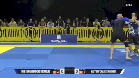 Matthew Charles Harmon vs Luis Enrique Mendez Rodriguez 2025 Pan IBJJF Jiu-Jitsu No-Gi Championship