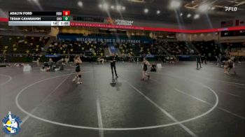 125 lbs Cons. Round 1 - Adalyn Ford, Fort Dodge vs Tegan Cavanaugh, Charles City