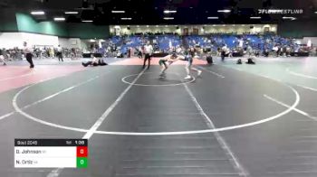 120 lbs Prelims - Dawson Johnson, WI vs Noah Ortiz, VA