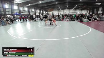 78 lbs Cons. Round 1 - Tyler Jackson, Team Prestige vs Trey Johnson, Timpanogos