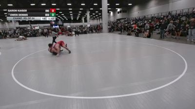 157 lbs Champ. Rd Of 64 - Garon Kaiser, D3 Wrestling Club vs Owen Dennis, Ohio