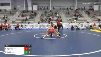 160 lbs Quarterfinal - Ethan Aguiniga, Team Carnage vs Rocco Welsh, Young Guns Black