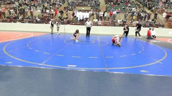 112 lbs Consi Of 8 #1 - Max Irwin IV, Cherokee Jr Warrior Wrestling vs William Faircloth, Lovett Youth Wrestling