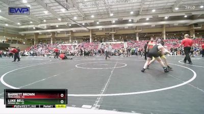 110 lbs Cons. Round 3 - Luke Bell, Spring Hill vs Barrett Brown, Trailhands