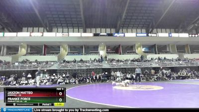 106 lbs Quarters & 1st Wb (16 Team) - Jaxzon Matteo, Norfolk vs Franke Force, Manhattan HS