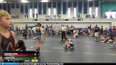 80 lbs Round 7 (8 Team) - Hunter Perez, Eagle Empire vs Logan Pao, Florida Scorpions Gold