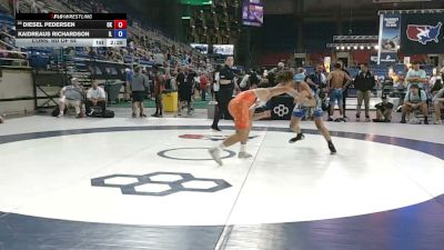 157 lbs Cons. Rd Of 64 - Diesel Pedersen, Oklahoma vs Kaidreaus Richardson, Illinois