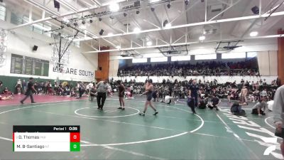 126 lbs Cons. Round 2 - Demetries Thomas, Paramount vs Mason Barros-Santiago, North Torrance