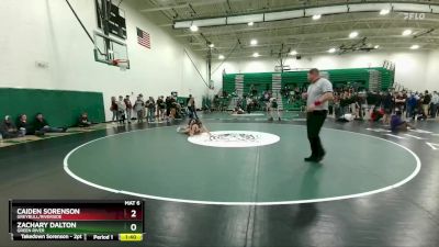 150C Round 1 - Caiden Sorenson, Greybull/Riverside vs Zachary Dalton, Green River