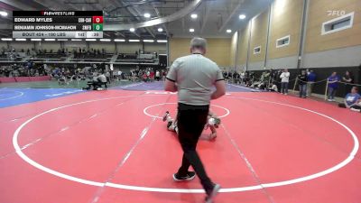 190 lbs Consi Of 8 #1 - Edward Myles, Concord-Carlisle vs Benjamin Johnson-McMahon, Smithfield