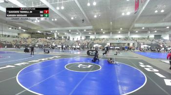 60 lbs Champ. Round 1 - Davonte Terrell Jr, Buccaneer Wrestling Club vs Karsen Seegars, TruSplit