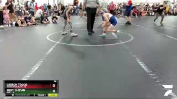 76 lbs Round 4 (8 Team) - Bert Dhiman, OMP vs Jaxson Tocco, Revolution Elite