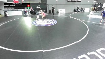 1st Place Match - Sophia Garcia vs Alexa Torres, Blazers Wrestling Club