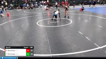 145 lbs Round 3 (16 Team) - Kaden Brownlow, Columbus vs Franklin Musungay, York