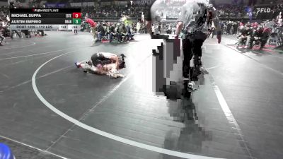 112 lbs Round Of 32 - Michael Suppa, Este Built WC vs Austin Empirio, Branchville