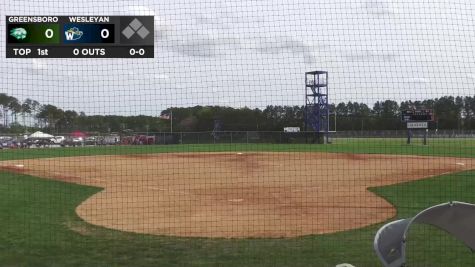 Replay: Greensboro College vs NC Wesleyan - DH | Apr 6 @ 1 PM