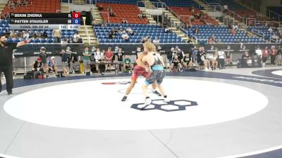 138 lbs Cons. Rd Of 64 - Bekim Zherka, Florida vs Payten Staugler, Ohio