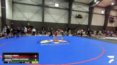 200 lbs Round 4 - Hannah Meeks, Washington vs Ariana Cavero-Santiago, Washington