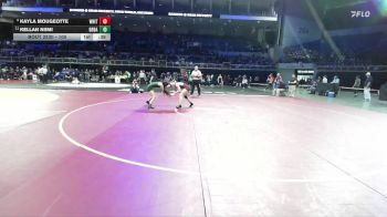 100 lbs Cons. Round 5 - Kayla Mougeotte, Whitney vs Kellan Niimi, Granite Bay