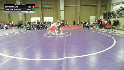 165 lbs Champ. Round 1 - Oliver Phillips, Baylor vs Lincoln Howard, Neosho