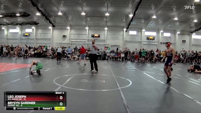 126 lbs Round 1 (6 Team) - Brysyn Gardner, Osprey WC vs Leo Joseph, All American