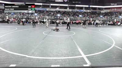 46 lbs Round Of 32 - Vincent Jimenez, Grindhouse/rising Sun vs Isaac Diaz, Team Central Wrestling Club