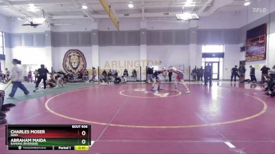 150 lbs Cons. Round 6 - Charles Moser, Indio vs Abraham Maida, Ramona (Riverside)