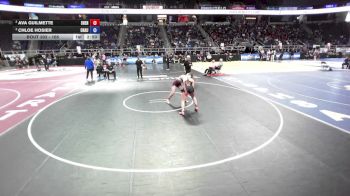 165 lbs Semifinal - Ava Guilmette, Shenendehowa vs Chloe Hosier, Chautauqua Lake