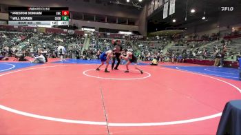 120 lbs 1st Place Match - Preston Donham, Gravette Wrestling Club vs Will Bowen, Conway High School Wrestling