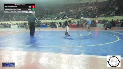 118 lbs Round Of 64 - Ricky Watson, Enid Junior High vs Andrew Stockton, Cashion