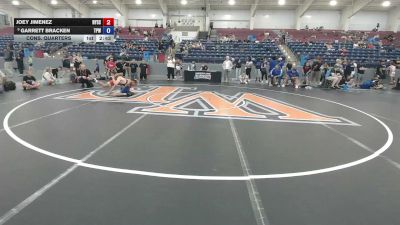 113 lbs Cons. Quarters - Joey Jimenez, Nyssa vs Garrett Bracken, Team Prestige Wrestling
