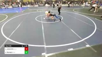 102 lbs Rr Rnd 1 - Joshua Jaramillo, NM Bad Boyz vs Jordan Romero, Pirates