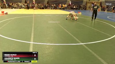 105 lbs Champ. Round 1 - Reese Schild, Chatfield vs Maverick Baker, Mankato West