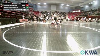 55 lbs 3rd Place - NashAllen Garrett, Barnsdall Youth Wrestling vs Easton McCollum, Skiatook Youth Wrestling