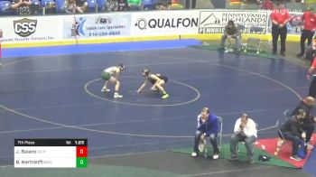 82 lbs 7th Place - Jonathan Baiano, South Fayette vs Brayden Hartranft, Berks Catholic