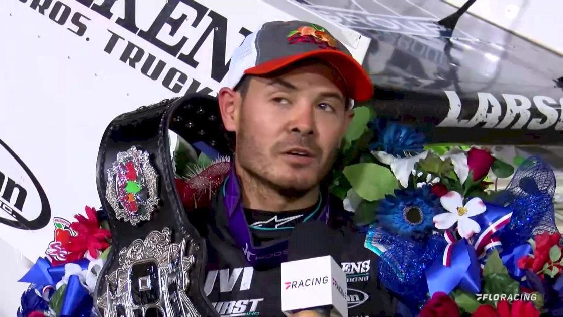 Hear From Kyle Larson After His Front Row Challenge Win