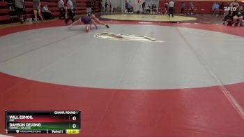 165 lbs Champ. Round 1 - Will Esmoil, Coe vs Dahson Dejong, Cornell College
